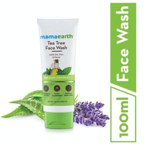 Mamaearth TeaTree Facewash for Acne & Pimples 100ml