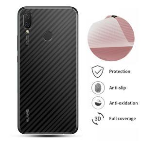 Carbon Fiber Sticker Back Screen Protector Back Poly For Huawei Nova 3i