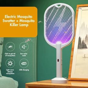 Mosquito Fly Bat-1 x Mosquito Swatter
1 x USB Cable
1 x Base-White