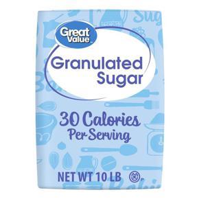 Great Value Pure Granulated Sugar, 10 lb