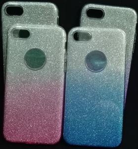 iPhone 7 / iPhone 8 Shimmer Gradient Glitter Cover Soft TPU + Hard PC Colorful Fitted Case Cover