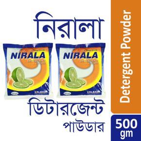 Nirala Detergent Powder-500gm X 2Pcs