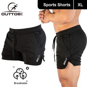 Outtobe Men Sport Shorts Crossfit Running Shorts Training GYM Fitness Pants Fast Dry Breathable Fitness Shorts Training Exercise Joggers Workout Casual Jogging Sweat Pants Gym Exercise Shorts with Poc