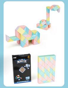 Variety Magic Ruler Macaron Color 24 Segment 36/48/60/72 Segment Color Kindergarten Children's Educational Toy