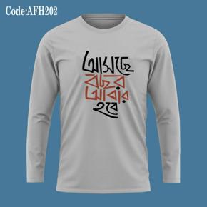 Asce bosor long  Sleeve T-Shirt For Men's