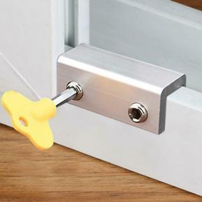 Window Stoppers Removable Adjustable Window Security Safety Lock