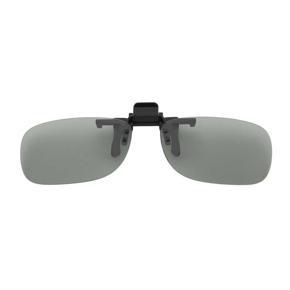 Cimiva Clip On Passive Circular Polarized 3D Glasses Clip for LG 3D TV Cinema Film-grey