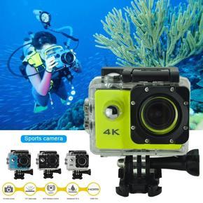 Ultra HD 4K Action Camera WiFi 2 Inch 30M Go Waterproof Pro 170 D Helmet Bicycle Video Camera Sports Camera