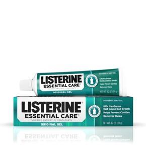 Listerine Essential Care Gel Fluoride Anticavity Toothpaste - 119gm