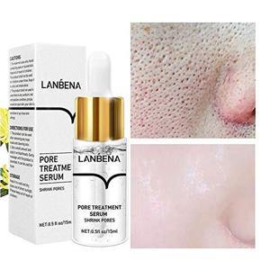 LANBENA Pore Skin Care Serum Facial Essence Dryness Oil Control Repairing Smooth Skin Care-15ml - Vitamin C Serum - Vitamin C Serum
