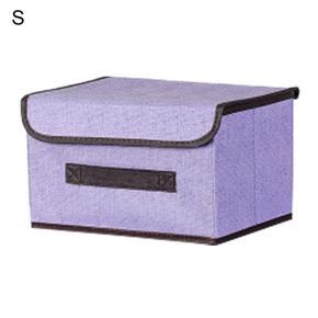 Clothes Box Large Capacity Dust-proof Non-woven Fabric Anti-deform Clothing Organizer Box for Home