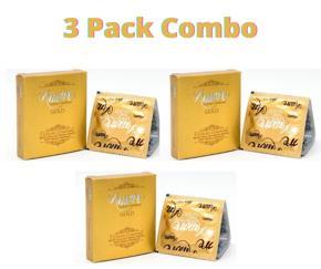 Amore Gold Luxury Condom (3s X 3) 9 pieces (3 Packs)