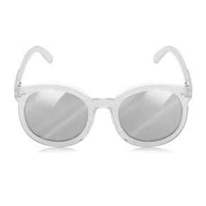 Summer Style Fashion Vintage Male Female Plastic Sunglasses for Men and Women White