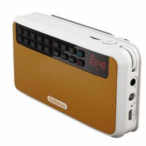 Leno Rolton E500 Wireless Bluetooth Speaker 6W HiFi Stereo Music Player Portable Digital FM Radio Flashlight Mic Hands-free Record TF