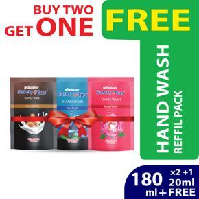 Minister Safety Plus Hand Wash Refill Pack 180 ML (buy 2 get 1 free)
