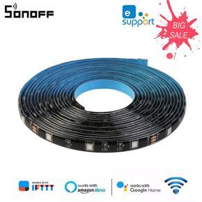 SONOFF L1 Smart LED Light Strip 5050 2M 5M Dimmable Waterproof Wi-Fi WiFi Flexible RGB Strip Lights Work with Alexa Google Home