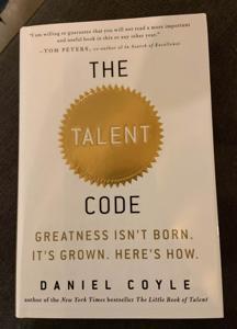 The Talent Code by Daniel Coyle -Paperback