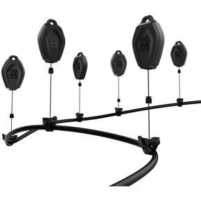 AMVR OOM VR Cable Management, 6Packs Retractable Ceiling Pulley System for Oculus Quest/Quest 2/Rift/Rift S/Valve Index/HTC Vive