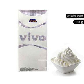 Vivo Whipping Cream, Cake Topping-1 Liter