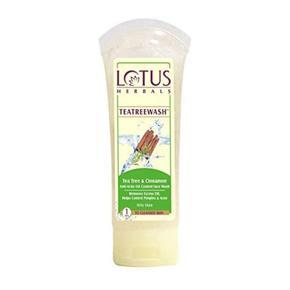 Lotus Herbals TEATREEWASH Tea Tree Absolute Oil Control Face Wash 120 gm