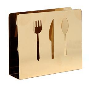 Stainless Steel Tissue Holder - Gold