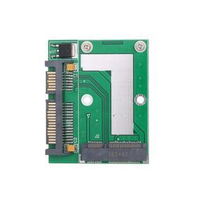 Half-Height mSATA Mini PCI-e SSD to 2.5in SATA3 Interface Converter Adapter Card