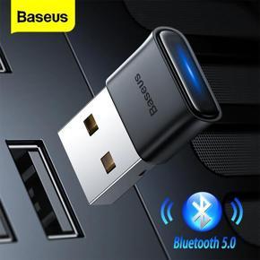 Baseus USB Bluetooth Adapter Dongle Adaptador Bluetooth 5.0 for PC Laptop Wireless Speaker Audio Receiver USB Transmitter