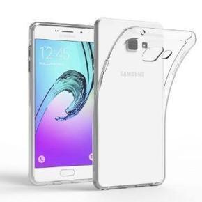 Soft Silicon Transparent Case Back Cover FOR Samsung Galaxy A7 2016