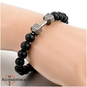 Lava Stone Aromatherapy Beaded Bracelet -1pc