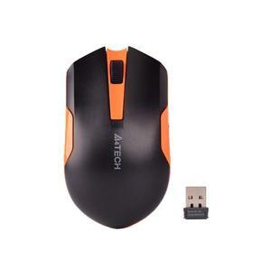 A4TECH G3-200/200N Black & Orange Wireless Mouse