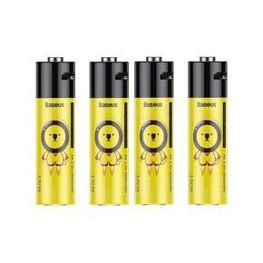Baseus AA Rechargeable Lithium Ion Battery 4pc