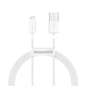 Baseus Superior Series 2.4A Lightning Data Cable 2M (CALYS-C02) – White