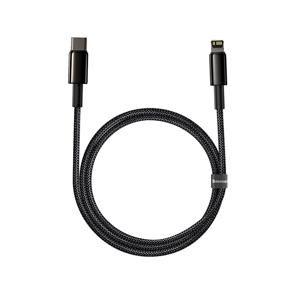 Baseus Tungsten Gold Type-C to iP PD 20W Data Cable 1M – Black