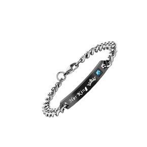 Her King Stainless Steel Bracelet