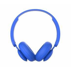 onn. Bluetooth On-Ear Headphones, Blue