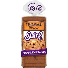 Thomas' Cinnamon Raisin Swirl Bread, 16 oz