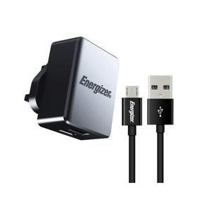 Energizer DUAL USB Wall Charger With Micro USB Cable (ACA2CUKUMC3)