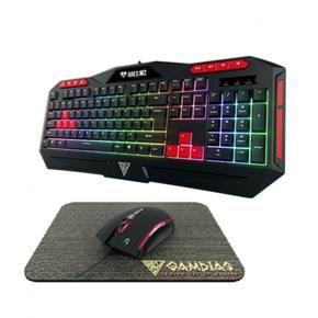 Gamdias ARES M2 Gaming Keyboard Mouse and Mouse Mat Combo