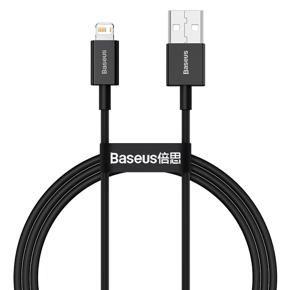 Baseus Superior Series Fast Charging Data Cable USB to iP 2.4A 2m Black CALYS-C01