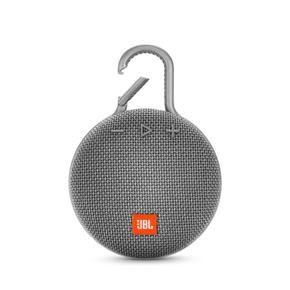 JBL Clip 3 Portable Bluetooth Speaker – Grey