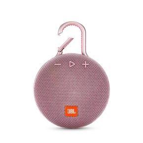 JBL Clip 3 Portable Bluetooth Speaker – Pink