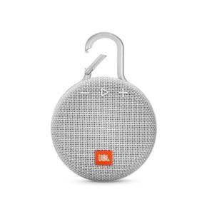 JBL Clip 3 Portable Bluetooth Speaker – White