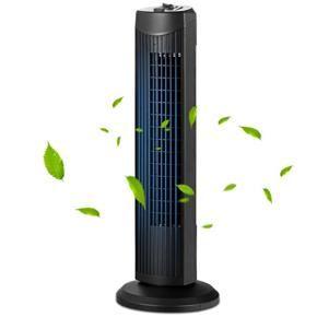 Fantask 35W 28" Oscillating Tower Fan 3 Wind Speed Quiet Bladeless Cooling Room