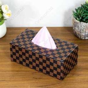 PU Leather Tissue Box