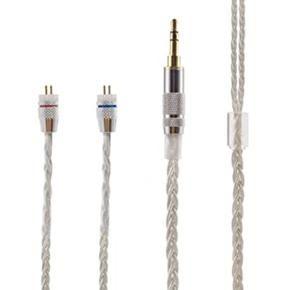 KZ A Pin Silver Plated Upgrade Cable (Without Mic)