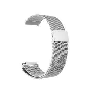 Magnetic Steel Strap for 20mm – Silver