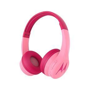 Motorola Squads 300 Wireless Over-Ear Headphones – Pink
