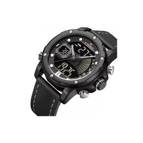 Naviforce 9172BLK Dual Display Military Chronograph Watch