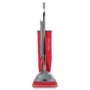 Electrolux Floor Care Tradition Upright Bagged Vacuum, 5 Amp, 19.8 Lb, Red/gray