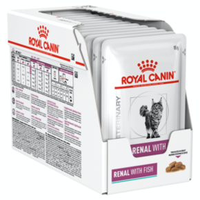 Royal Canin Cat Wet food Renal with Beef 85gm